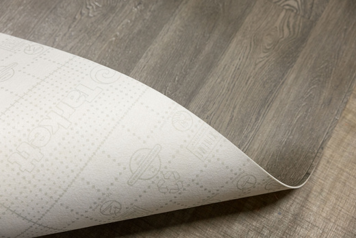 Wykładzina PCV Supernova Carlos 3 Deski Brąz szerokość 3 m