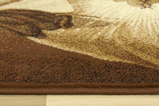 Makata Serce Pana Jezusa Brąz Beż