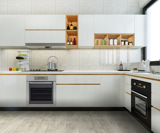 Wykładzina PCV Olympic Akron 10 Szare Deski szerokość 2,5 m