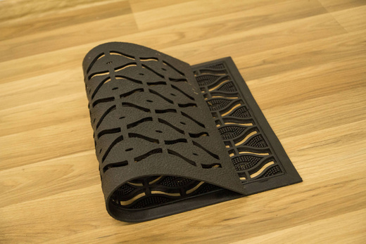 Wycieraczka Gumowa Ażurowa Karo Łezka