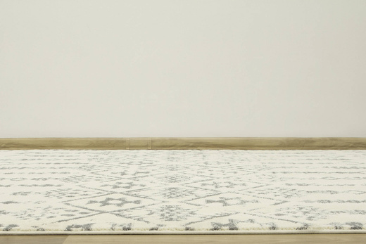 Dywan Karof 2619A white/grey 34 Krem Szary Etno