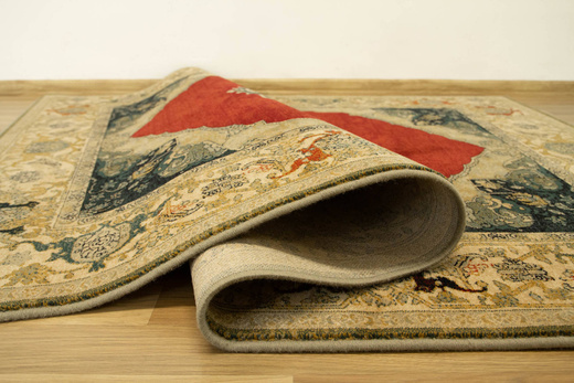 Dywan Wełniany Dywilan Polonia Palazzo Velvet Red