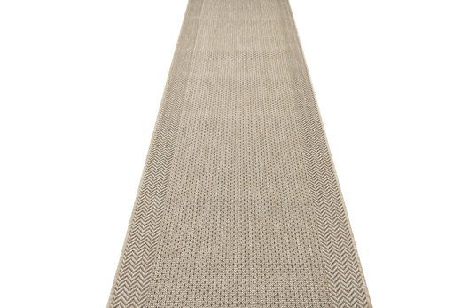 Chodnik Sznurkowy Jeans 19242/P01 Outdoor Brąz Beż szerokość 100 cm