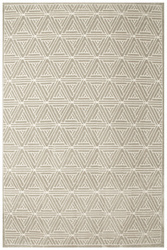 Dywan Teno F0336 Beige Beż Krem Geometria Trójkąty