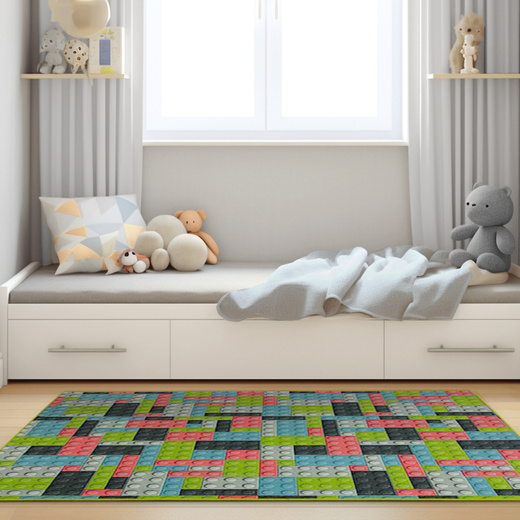 Dywan Klocki pastele