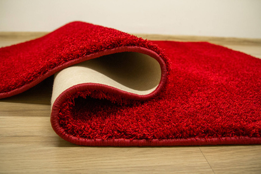 Wykładzina Lamborghini 20 Czerwony Shaggy szerokość 4m