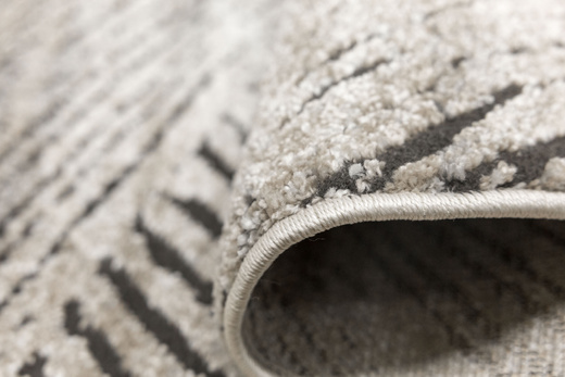 Dywan Owalny Matara P171A sp.antra/l.beO Beż Szary Kaszmir Linie