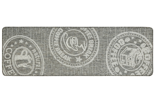 Antypoślizgowy Dywan FLEX 1907/P91 Brąz Szary Coffee