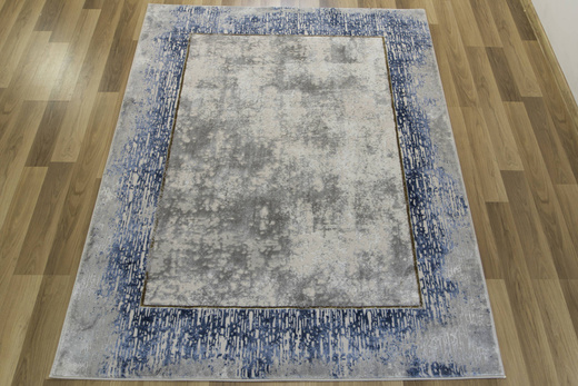 Dywan Verano C469A m grey/cream Niebieski Szary Krem Beż Dwupoziomowy