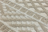 Dywan Milano 027 vizon/beige Beż Krem Romby Frędzelki