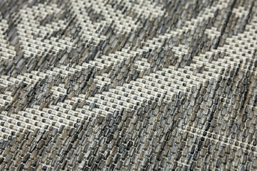 Antypoślizgowy Dywan FLEX 1907/P91 Brąz Szary Coffee