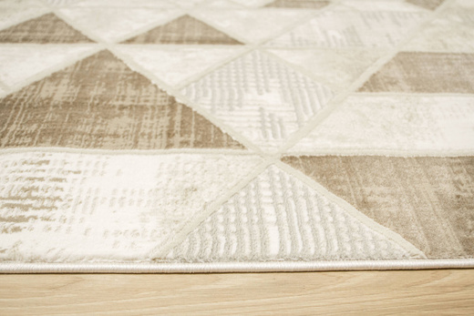 Dywan Garda P563B Beż Brąz Szary Romby