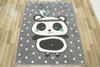 Dywan Dziecięcy Lima 9371A l.grey/blue Szary Turkus Panda Indianin