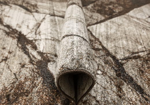 Dywan Ponte N889A d.brown/l.grey Brąz Szary Marmur