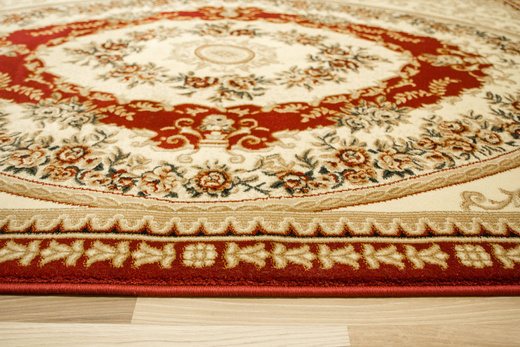 Dywan Super Rose 1898A red/cream Ornament Kwiatowy