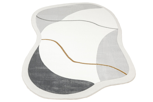 Dywan Selena GS005G Crean/Gold Krem Szary Złoty Ksztalt