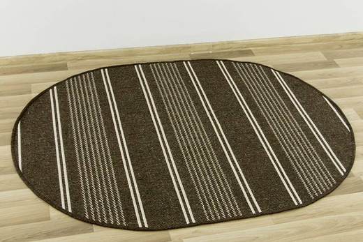 Owalny Płasko Tkany Dywan 973/91 owal