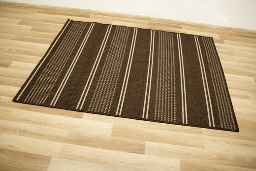 Dywan Płasko Tkany Natura PT 973/91 Brąz Beż Paski