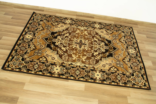 Dywan GOLD 279/12 Ornament Brąz Beż