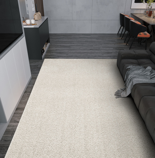 Wykładzina Sphinx-special 474 Jasny Kaszmir Kremowobeżowy Lśniący filc szerokość 4 m