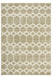 Dywan Dutch Level A167A beige Beż Krem Romby Plastry Miodu
