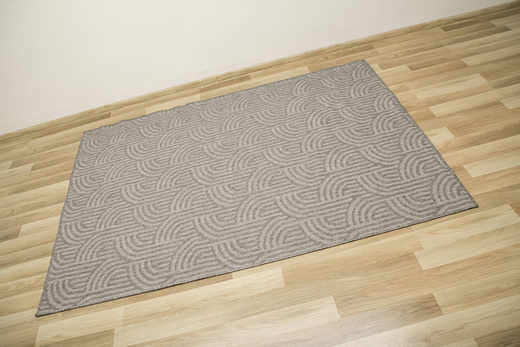 Dywan Dwustronny Sznurkowy Brussels 205725/10010 Silver Linie Outdoor