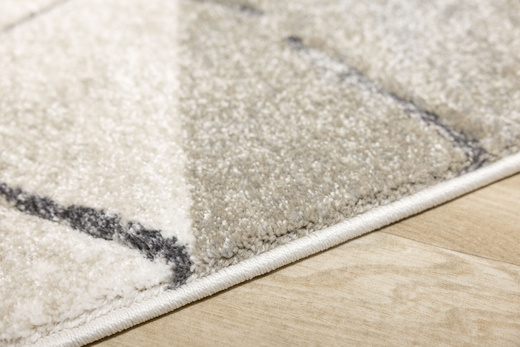 Dywan Daisy Carving 6104A cream/light be Krem Beż Szary Marmur