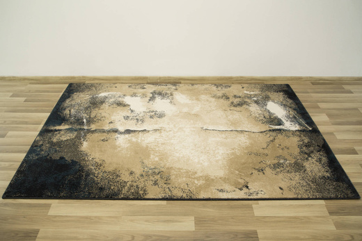 Wełniany Dywan Isfahan Tolve Ciemny Beż Skała