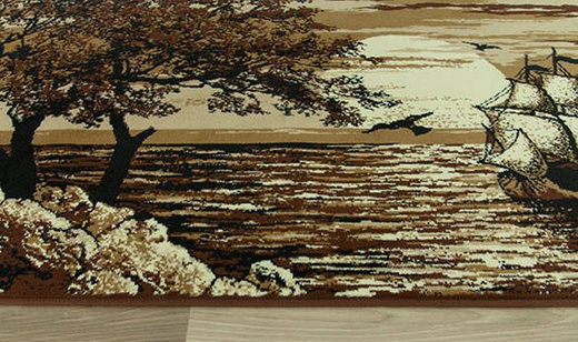 Makata Dywan żaglówka beż