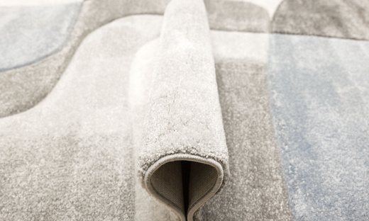 Dywan Kandy N381A l.grey/blue Szary Niebieski Fryz