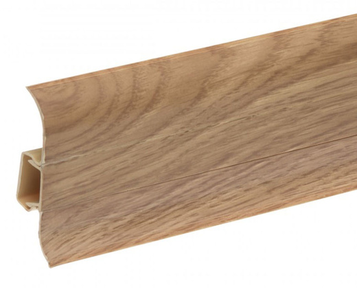 Narożnik zewnętrzny i element mocujący (rak) do listwy przypodłogowej Premium Cezar 141 Dąb Alabama Mat