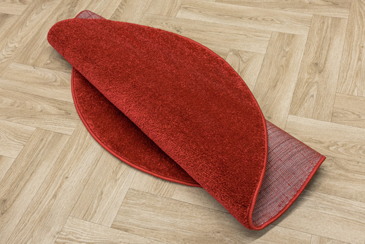 Okrągły Dywan Lima 2081A Red Czerwony pod choinkę