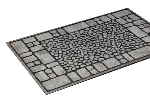 Wycieraczka Antypoślizgowa Croix Grey Szara Cegiełki