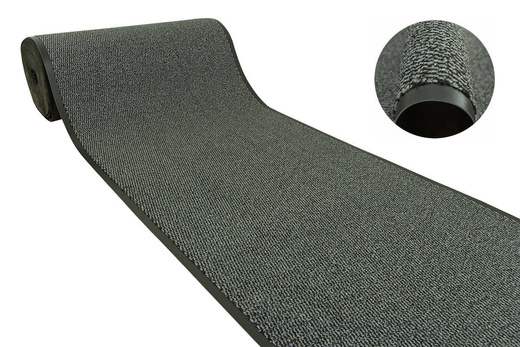 Antypoślizgowa Wycieraczka Leyla 50 l.grey szerokość 120 cm