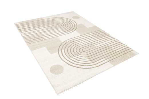 Dywan Matara N973A white/l.beige Beż Krem Geometria
