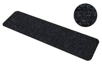 Antypoślizgowa tekstylna nakładka szara na schody samoprzylepna