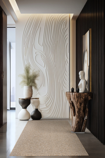 Dywan Pętelkowy Luton 91 Beż Krem Miedź Melanż