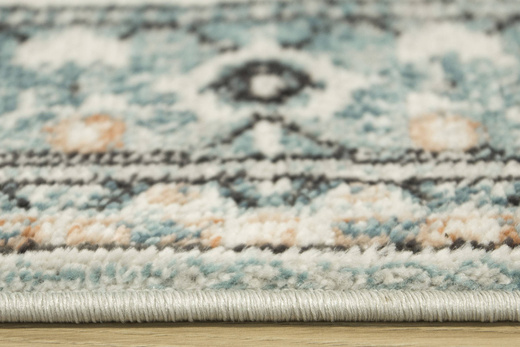 Dywan Lucca 8604B l.grey/cream Ornamentowy Krem Turkus Łosoś