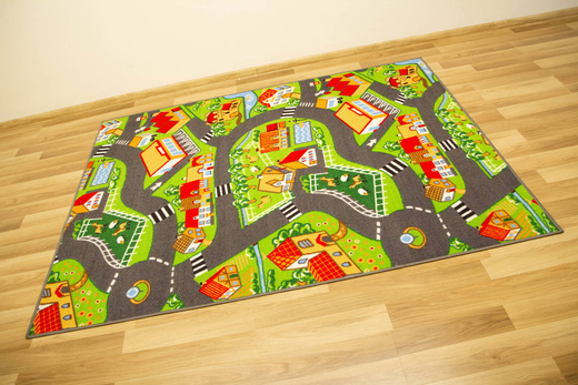 Dywan Dziecięcy Crazy Village Uliczki