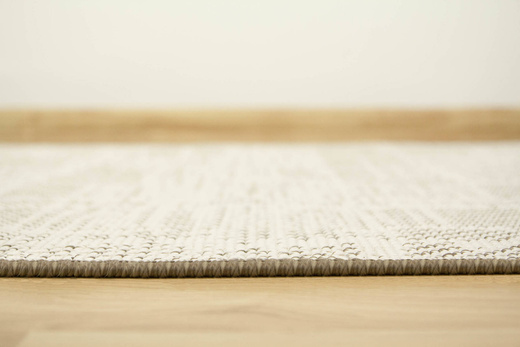 Dwustronny Sznurkowy Chodnik Brussels 205467/10210 Coffee Krem Beż szerokość 100 cm