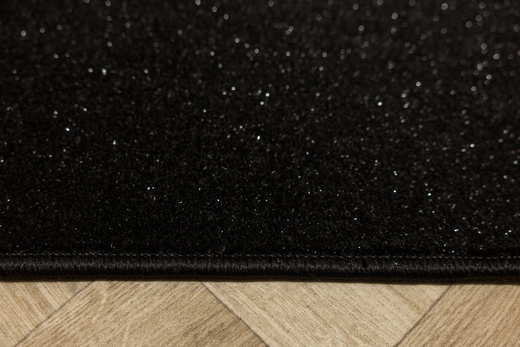 Dywan Harrow-Flash 78 Czarny z Brokatem