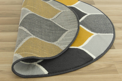 Okrągły Dywan Luna 503833/89925 d.grey
