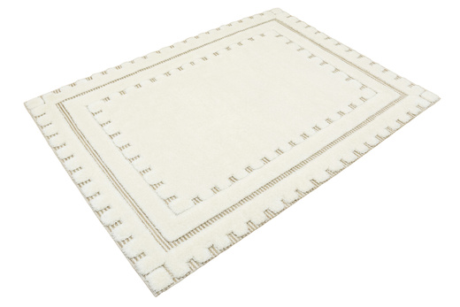 Dywan Shaggy Lula Soft IM41A Krem Beż Ramka