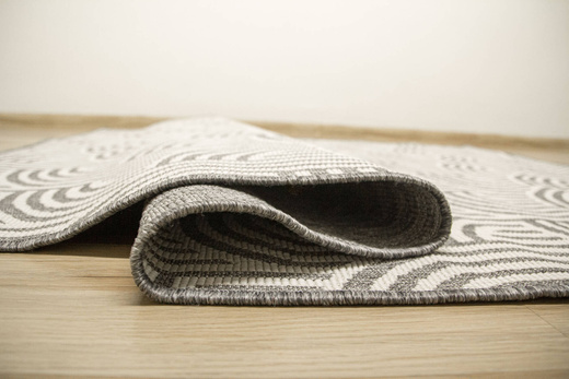 Dywan Dwustronny Sznurkowy Brussels 205725/10010 Silver Linie Outdoor