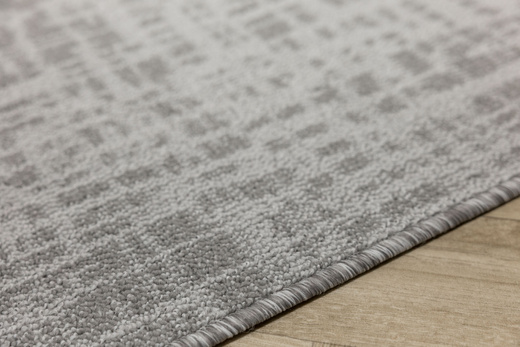 Wykładzina Pętelkowa Traffic 71 Szary Kratka Melanż szerokość 4 m