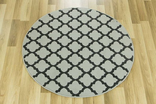 Okrągły Dywan Luna 503402/89942 koniczyna