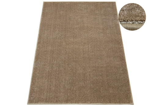 Dywan Glamour-Sub 211 Lśniący Beż Kaszmir na jucie