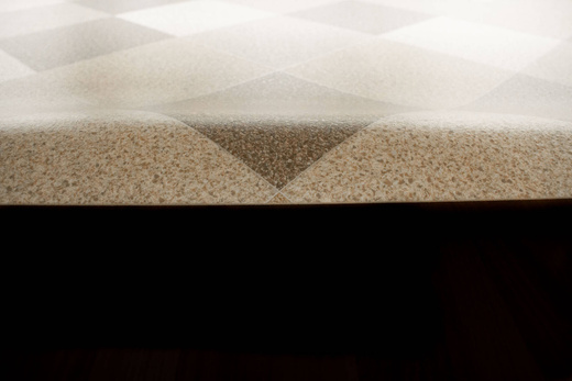 Wykładzina PCV Actual Plus Ice Diamond 7193 Beż Brąz Romby szerokość 2 m