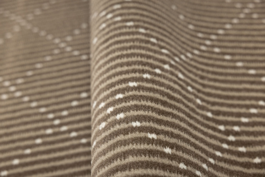 Chodnik Luna 504751/97944 Choco Romby Brąz szerokość 70 cm