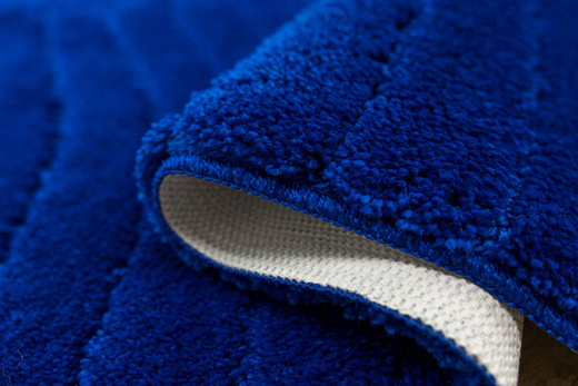 Dywanik Łazienkowy Antypoślizgowy Sara Blue Niebieski Fale